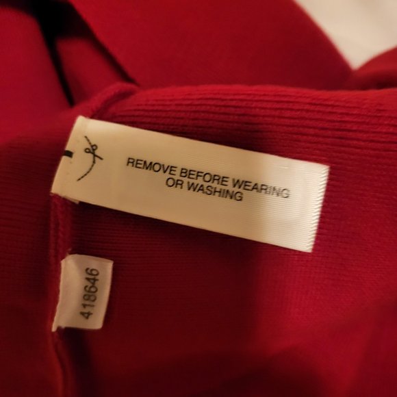 Ann Taylor Red Sleeveless Dress XS - Picture 3 of 4